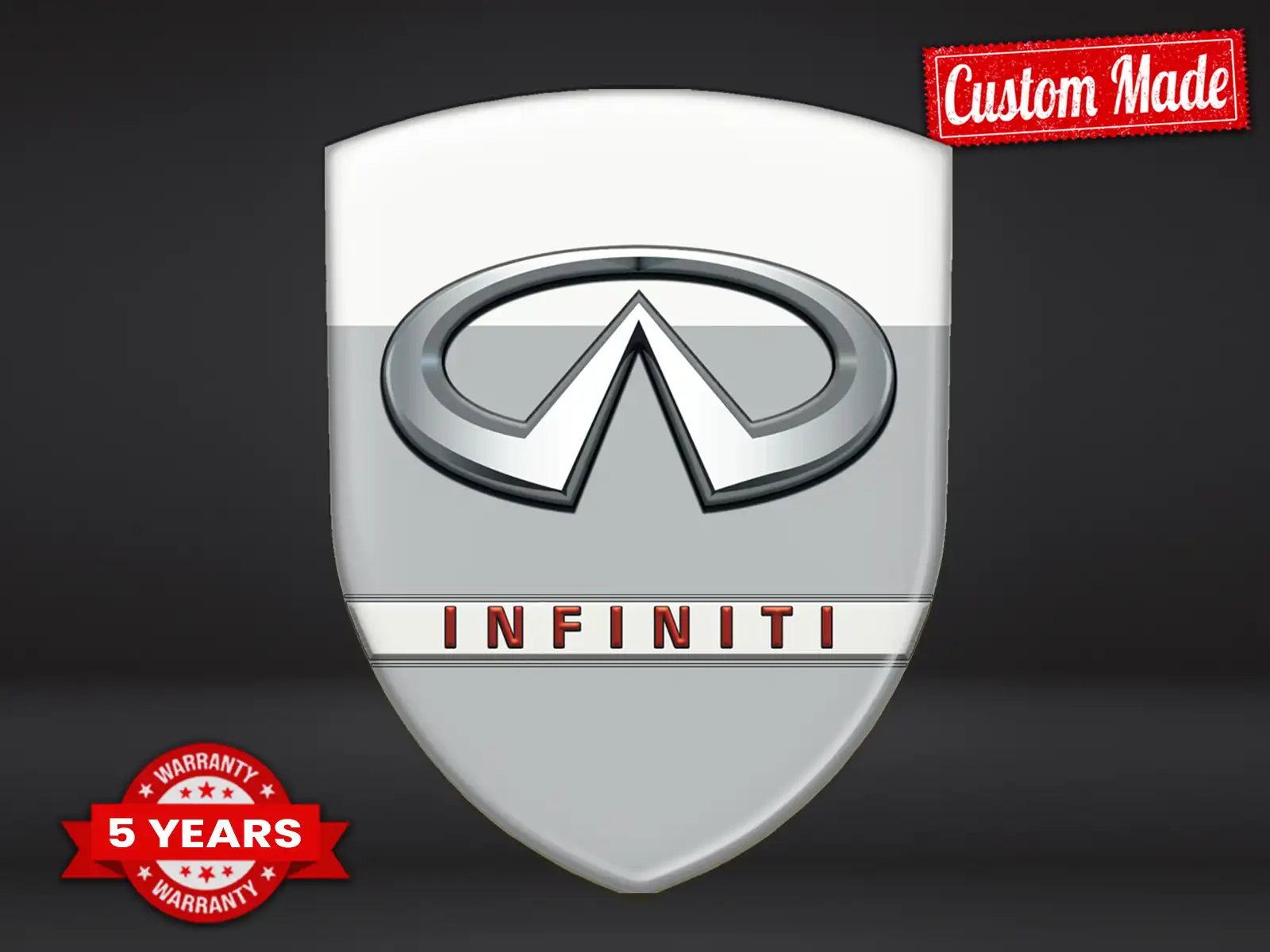 Infiniti Emblemas Silicona Auto Resistentes Máximo Estilo Pro